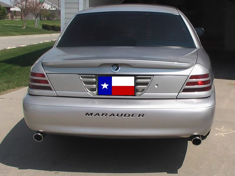 Ford Crown Victoria Factory Flush No Light Spoiler (1998-2011) - DAR Spoilers