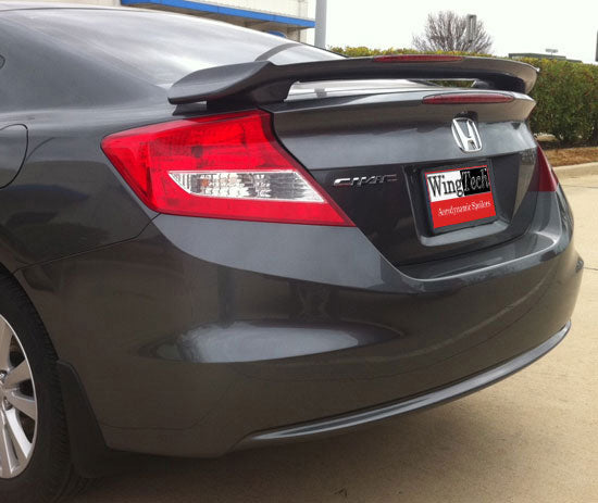 Honda Civic Coupe Custom Post with Light Spoiler 2012 2015