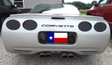 Chevrolet Corvette (C5) "C6 Style" Custom Lip No Light Spoiler (1997-2004) - DAR Spoilers