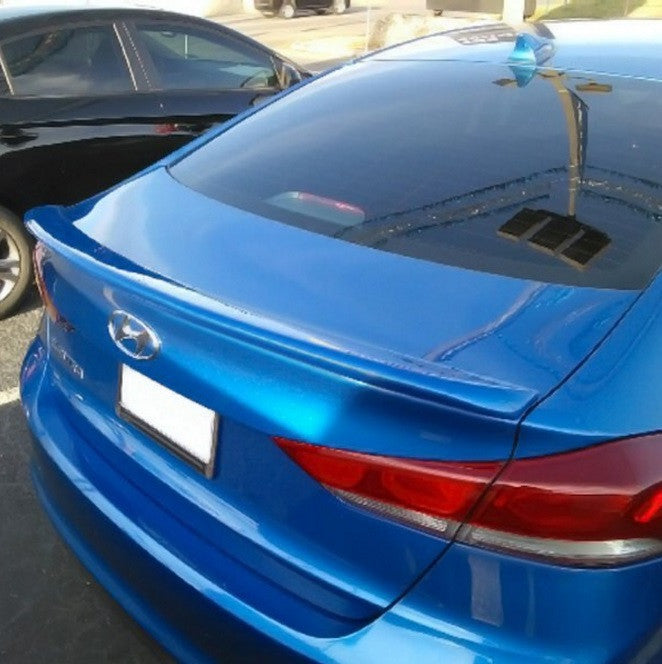 Hyundai Elantra Custom Lipmount No Light Spoiler (2017-2018) - DAR Spoilers