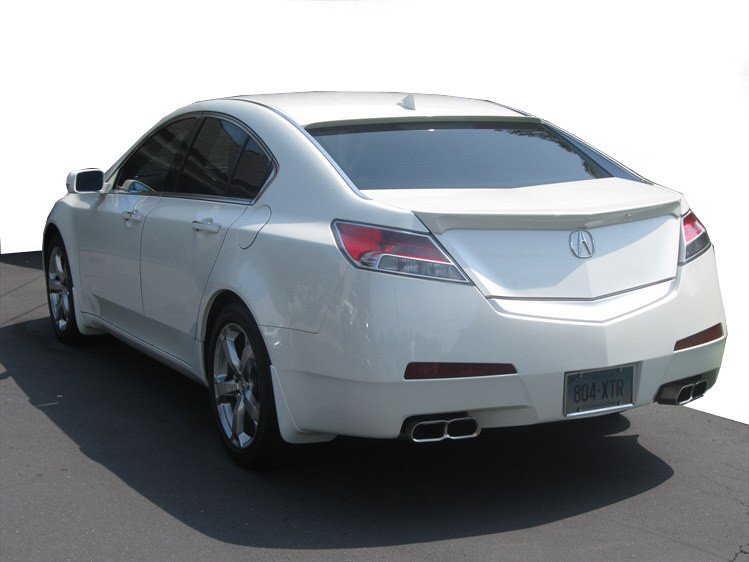 Acura TL Factory Lip No Light Spoiler (2009-2014) - DAR Spoilers
