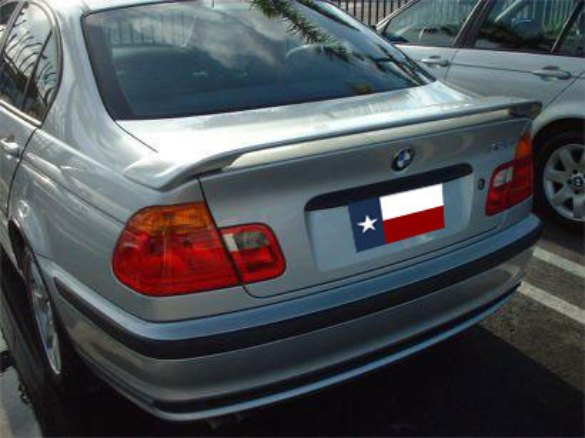 BMW 3 Series 4Dr Factory Post No Light Spoiler (1999-2005) - DAR Spoilers