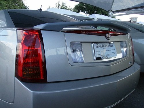 Cadillac CTS Custom Post No Light Spoiler (2003-2007) - DAR Spoilers