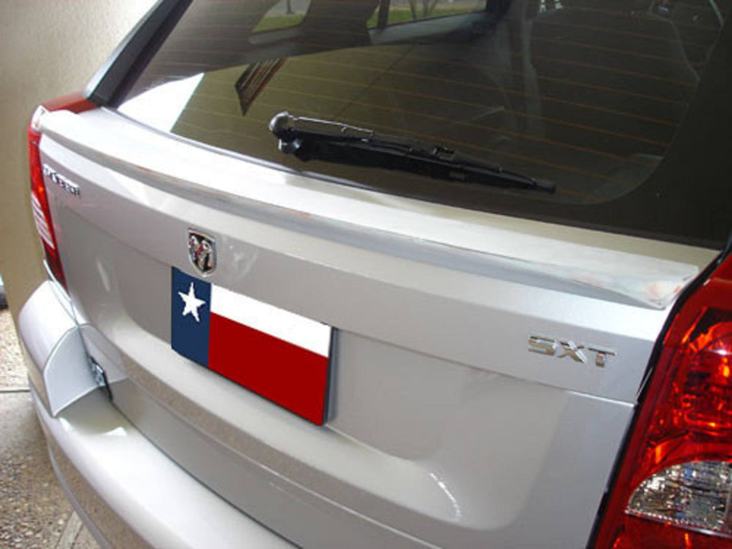 Dodge Caliber Custom Lip No Light Spoiler (2006-2011) - DAR Spoilers