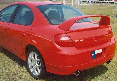 Dodge Neon SRT Hi-Wing Factory Post No Light Spoiler (2000-2005) - DAR Spoilers