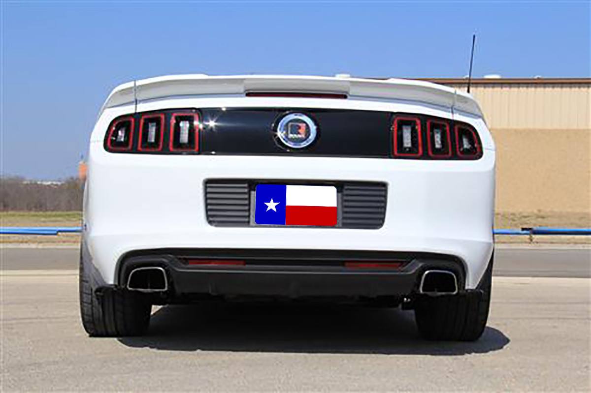 Ford Mustang 3 Piece Factory Flush No Light Spoiler (2010-2014) - DAR Spoilers