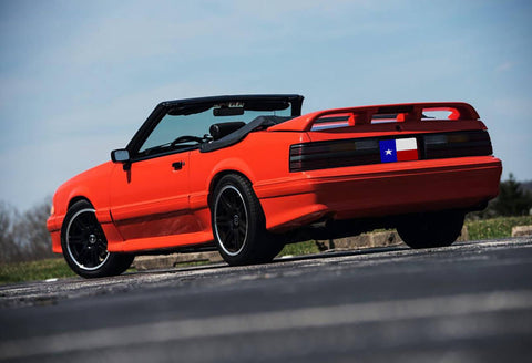 Ford Mustang Coupe/Convertible "Cobra Style" Factory 4Post No Light Spoiler (1979-1993) - DAR Spoilers