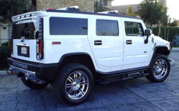 General Motors Hummer H2 Custom Roof No Light Spoiler (2003-2010) - DAR Spoilers
