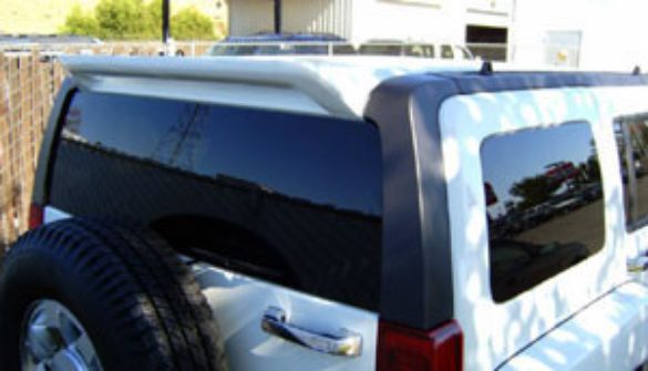 General Motors Hummer H3 Custom Roof No Light Spoiler (2005-2010) - DAR Spoilers