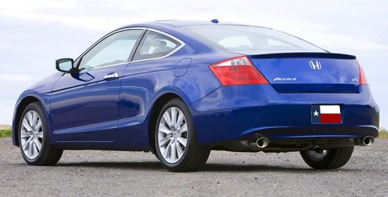 Honda Accord 2-Dr Factory Lip No Light Spoiler (2008-2012) - DAR Spoilers