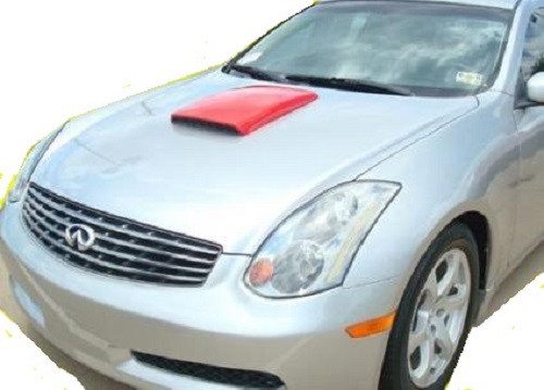 Infiniti G35 2Dr Custom Hood Scoop (2006-2007) - DAR Spoilers