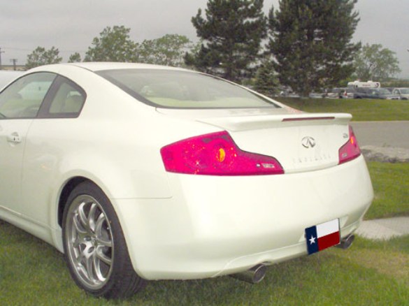Infiniti G35 Coupe Factory Flush Lighted Spoiler (2003-2007) - DAR Spoilers