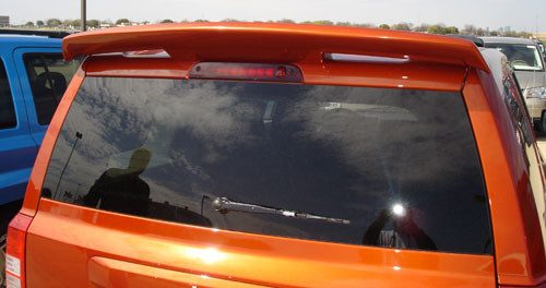 Jeep Patriot Custom Roof Spoiler (2007 and up) - DAR Spoilers