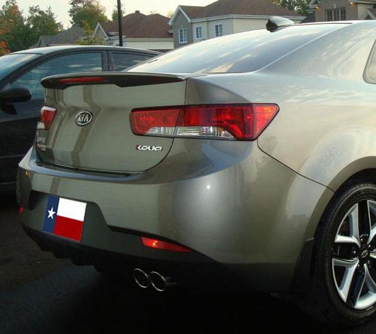 Kia Forte Koup-R Factory Flush Lighted Spoiler (2010-2013) - DAR Spoilers