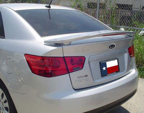 Kia Forte Sedan Custom Post Lighted Spoiler (2010-2013) - DAR Spoilers