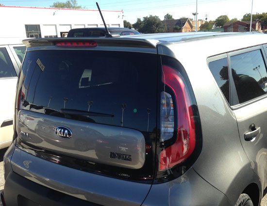 Compatibel Met KIA Soul 2009-2015 Hatchback, Auto Achterklep Spoiler Lip Kit Tailfin Refit Spoiler,A-Gloss Black Compatibel Met KIA Soul 2009-2015 Hatchback, Auto Achterklep Spoiler Lip Kit Tailfin Refit Spoiler,A-Gloss Black