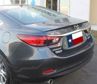 Mazda 6 Sedan Factory Lip No Light Spoiler (2014 and UP) - DAR Spoilers