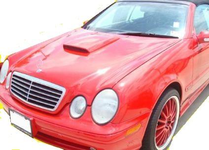 Mercedes CLK Custom Hood Scoop (1998-2002) - DAR Spoilers