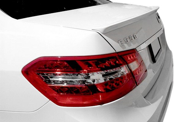 Mercedes E Class Sedan Factory Lip No Light Spoiler (2010-2016) - DAR Spoilers