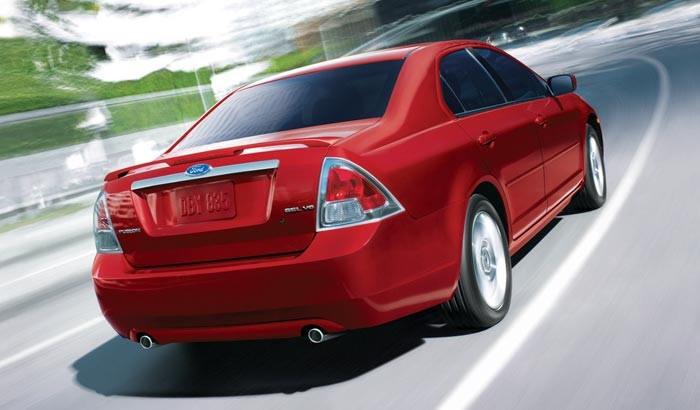 Mercury Milan Factory Post Spoiler with Light (2006-2009) - DAR Spoilers