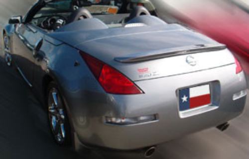 Nissan 350Z Roadster Custom Lip No Light Spoiler (2003-2009) - DAR Spoilers