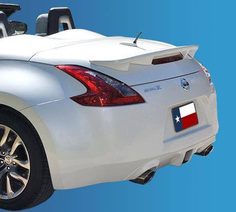 Nissan 370Z Roadster Convt Custom Flush No Light Spoiler (2010 and UP) - DAR Spoilers