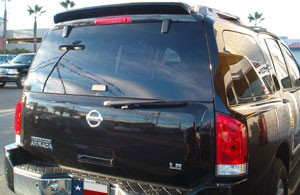Nissan Armada Custom Roof No Light Spoiler (2004 and UP) - DAR Spoilers