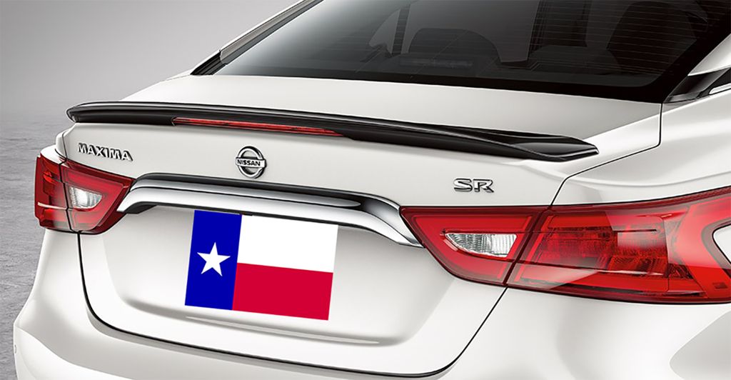 Nissan Maxima (Lg) Sport Factory Lip Lighted Spoiler (2016 and UP) - DAR Spoilers