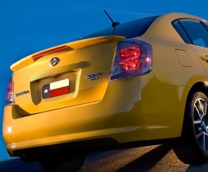Nissan Sentra SE-R Factory Flush Lighted Spoiler (2007-2012) - DAR Spoilers
