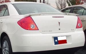 Pontiac G6 Sedan Custom Post No Light Spoiler (2005-2010) - DAR Spoilers