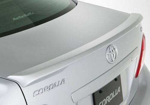 Toyota Corolla Factory Lip No Light Spoiler (2009-2010) - DAR Spoilers