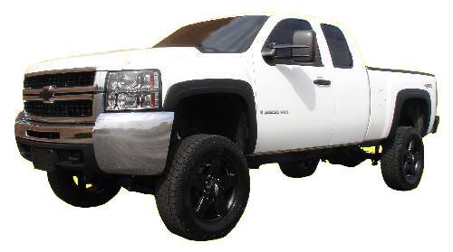Silverado Regular & Extended cab - Pocket Style Fender Flares (2009-2013) - DAR Spoilers