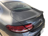 Mercedes C-Class Coupe Flush Mount Factory Style Spoiler (2017+UP)