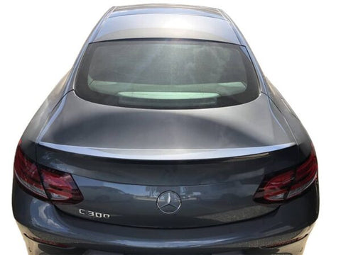 Mercedes C-Class Coupe Flush Mount Factory Style Spoiler (2017+UP)
