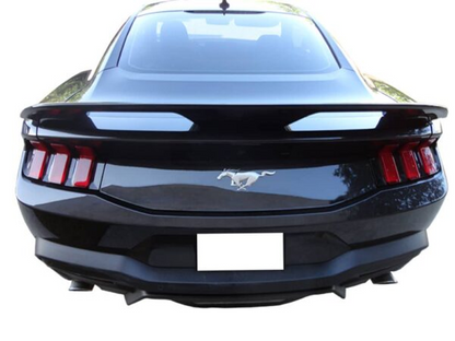 FORD MUSTANG CUSTOM GT350 STYLE PEDESTAL SPOILER (2024 AND UP)