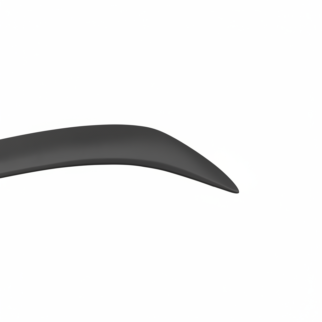 Lexus LS500 / 500H Lip Mount Custom Spoiler No Light (2018-2025)