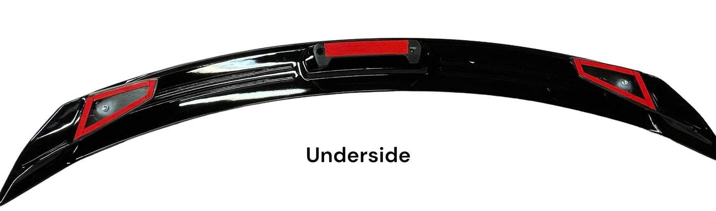 FORD MUSTANG PERFORMANCE STYLE WING NO LIGHT(2024-UP)