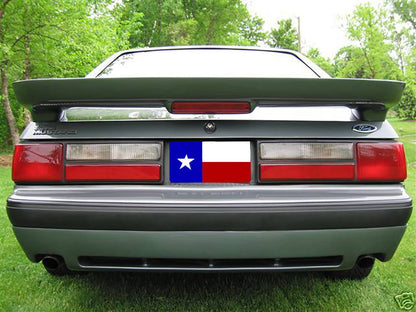 Ford Mustang Hatchback "Custom S Style" Factory 2Post No Light Spoiler (1979-1993) - DAR Spoilers