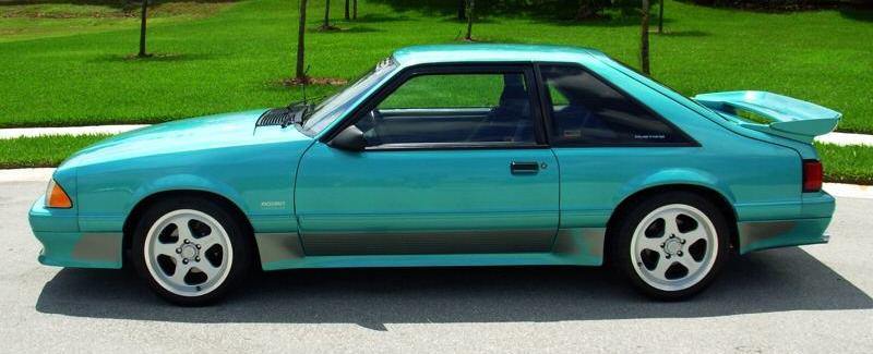 Ford Mustang Hatchback "Custom S Style" Factory 2Post No Light Spoiler (1979-1993) - DAR Spoilers