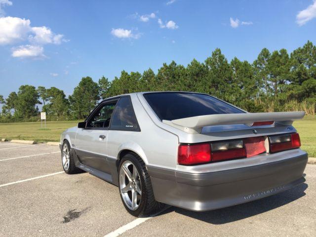 Ford Mustang Hatchback "Custom S Style" Factory 2Post W/Cutout Spoiler (1979-1993) - DAR Spoilers