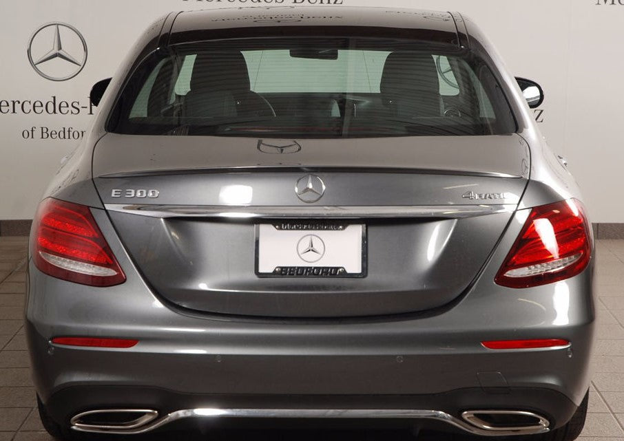 Mercedes E Class Sedan Factory Style Lip No Light Spoiler (2017 and Up) - DAR Spoilers