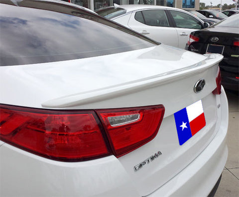 Kia Optima Custom Lip No Light Spoiler (2014-2015) - DAR Spoilers