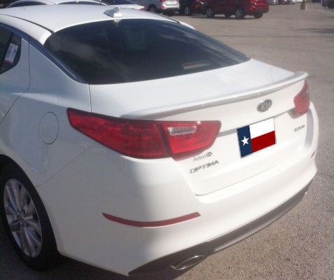 Kia Optima Custom Lip No Light Spoiler (2014-2015) - DAR Spoilers