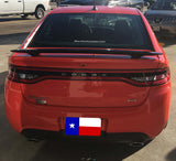 DODGE DART CUSTOM 2POST NO LIGHT SPOILER (2013 AND UP) - DAR Spoilers