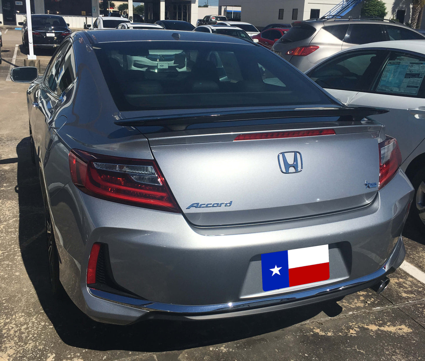 HONDA ACCORD 2DR CUSTOM 2POST NO LIGHT SPOILER (2013-2017) - DAR Spoilers