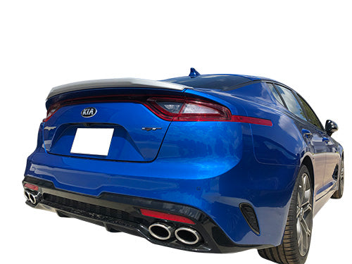KIA STINGER CUSTOM FLUSH MOUNT MIDSTYLE SPOILER (2018 AND UP) - DAR Spoilers
