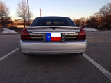 Ford Crown Victoria Factory Flush No Light Spoiler (1998-2011) - DAR Spoilers
