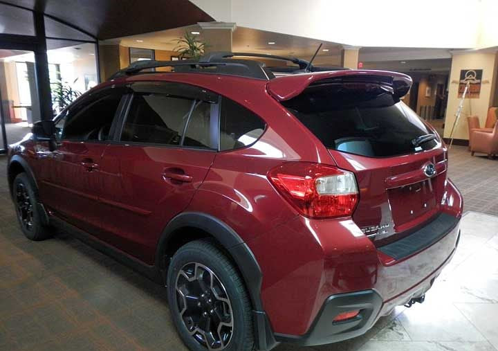 Subaru Impreza Wagon Factory Roof No Light Spoiler (2012-2017) - DAR Spoilers