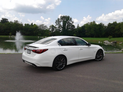 Infiniti Q50 Factory Lip No Light Spoiler (2014 and UP) - DAR Spoilers