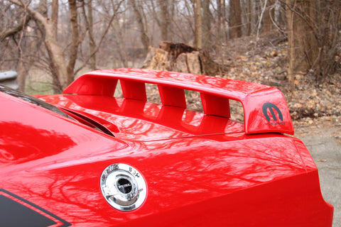 Dodge Challenger Custom 5Post No Light Spoiler (2008 and UP) - DAR Spoilers